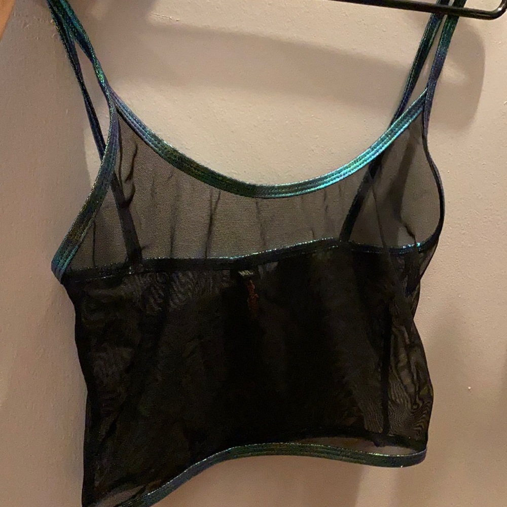 See Me Mesh Crop Top